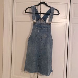 Denim overall jumper medium